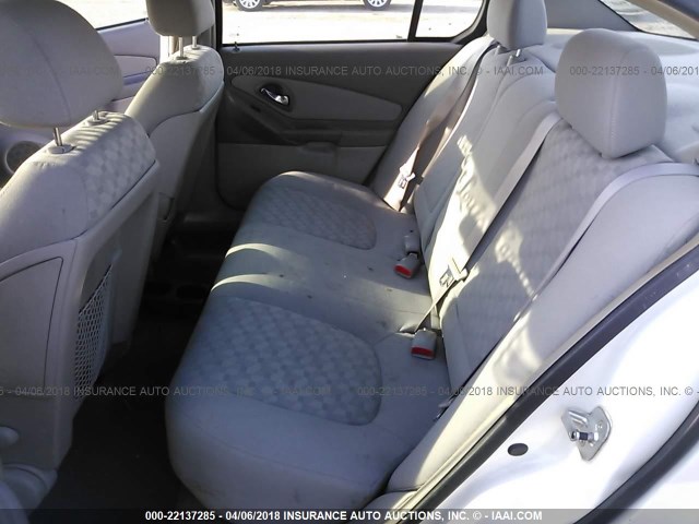 1G1ZT54815F263574 - 2005 CHEVROLET MALIBU LS 白色 照片 8