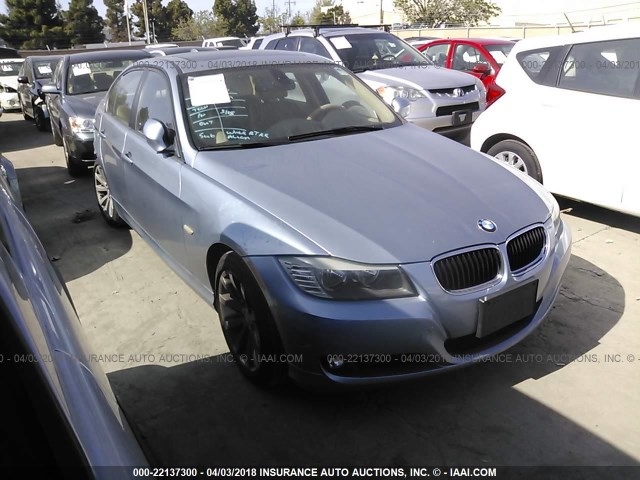 WBAPH5G58BNM74576 - 2011 BMW 328 I SULEV Light Blue photo 1