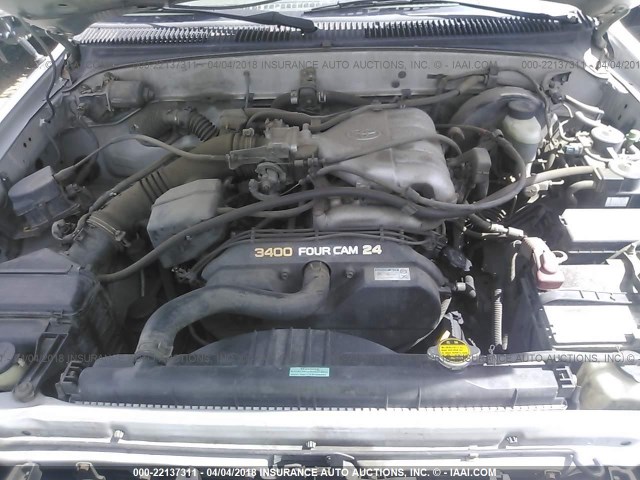 5TESN92N81Z829147 - 2001 TOYOTA TACOMA XTRACAB PRERUNNER ნაცრისფერი ფოტო 10