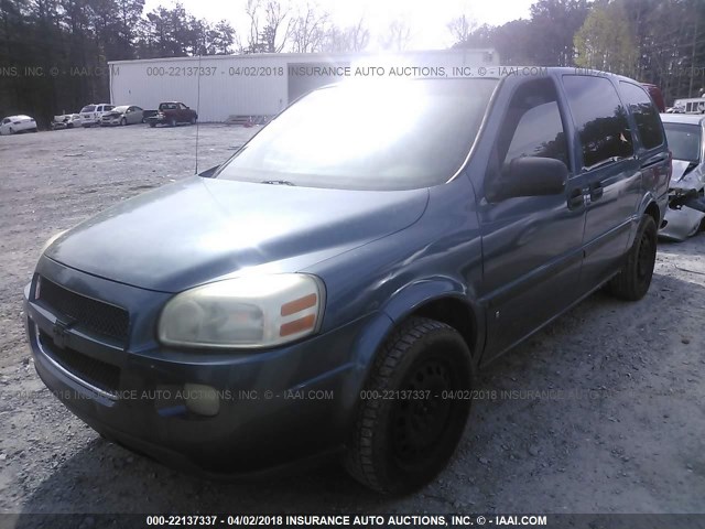 1GNDV23L06D195319 - 2006 CHEVROLET UPLANDER LS GREEN photo 2
