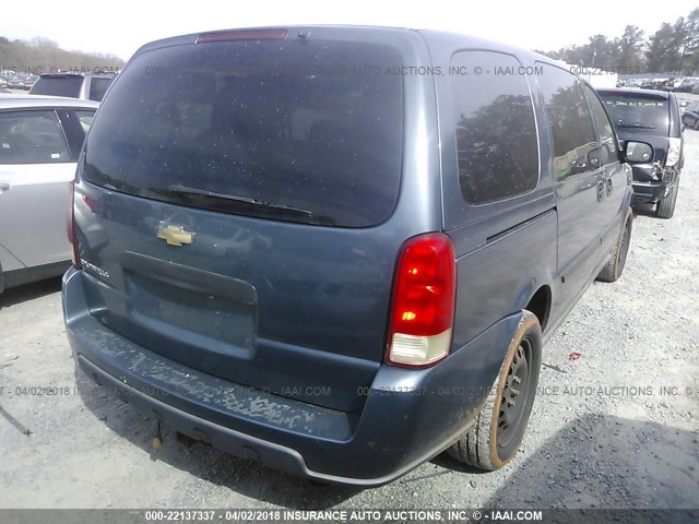 1GNDV23L06D195319 - 2006 CHEVROLET UPLANDER LS GREEN photo 4