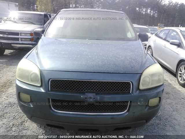 1GNDV23L06D195319 - 2006 CHEVROLET UPLANDER LS GREEN photo 6