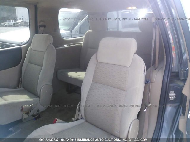 1GNDV23L06D195319 - 2006 CHEVROLET UPLANDER LS GREEN photo 8