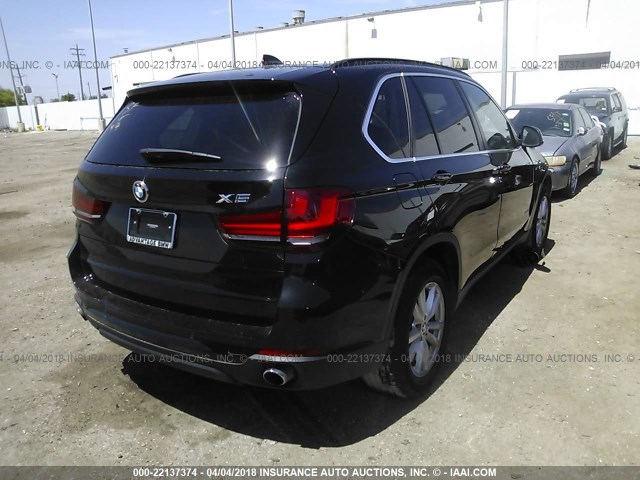 5UXKR2C54F0H35933 - 2015 BMW X5 SDRIVE35I BLACK photo 4