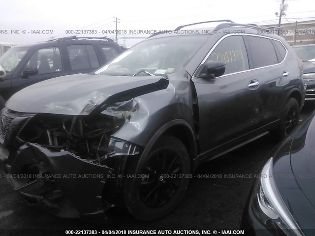 5N1AT2MV7JC721649 - 2018 NISSAN ROGUE SV/SL GRAY photo 2