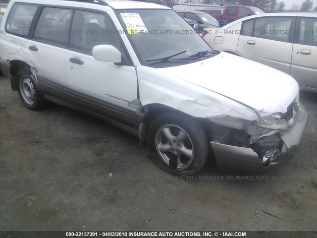 JF1SF65522H736575 - 2002 SUBARU FORESTER S Սպիտակ լուսանկար 6