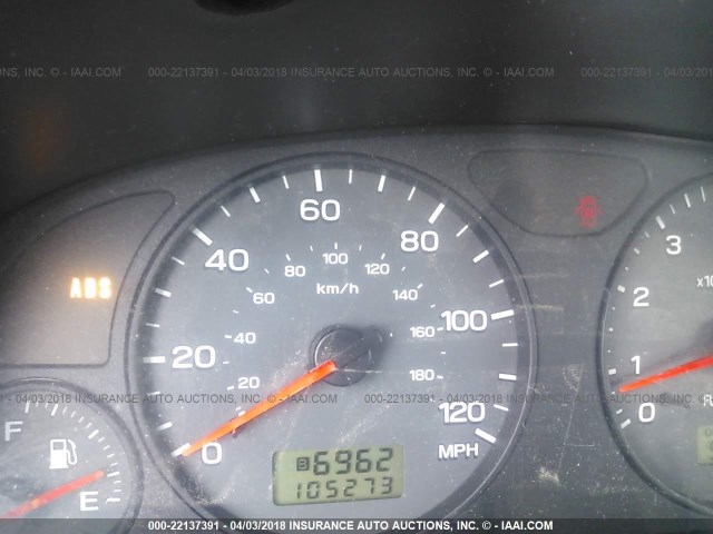 JF1SF65522H736575 - 2002 SUBARU FORESTER S Սպիտակ լուսանկար 7