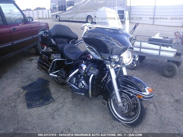 1HD1FCW166Y629615 - 2006 HARLEY-DAVIDSON FLHTCUI BLACK photo 1