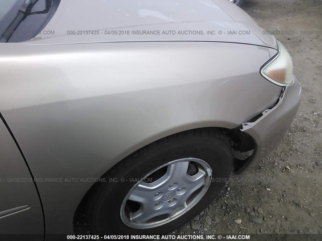 4T1BF32KX2U023736 - 2002 TOYOTA CAMRY LE/XLE/SE თაფლისფერი ფოტო 6