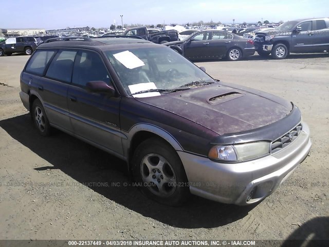 4S3BG6851X7652070 - 1999 SUBARU LEGACY OUTBACK/SSV/LIMITED/30TH BURGUNDY photo 1