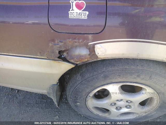 4S3BG6851X7652070 - 1999 SUBARU LEGACY OUTBACK/SSV/LIMITED/30TH BURGUNDY photo 6