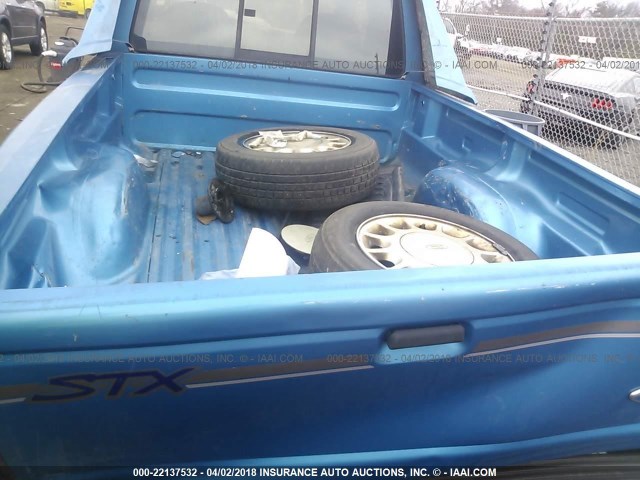 1FTCR15X7TPB04446 - 1996 FORD RANGER SUPER CAB BLUE photo 8