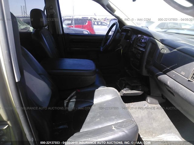 3D3KU28D23G706460 - 2003 DODGE RAM 2500 ST/SLT 金色 照片 5