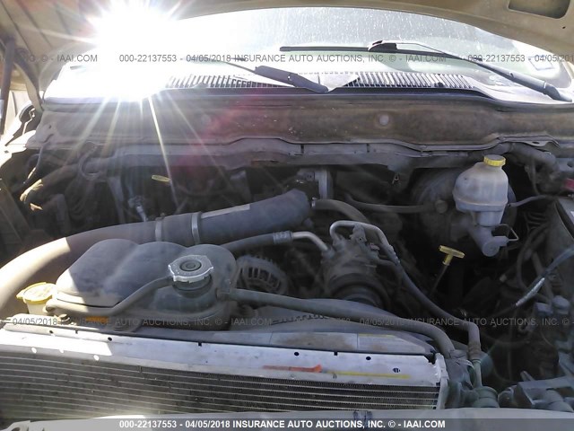 3D3KU28D23G706460 - 2003 DODGE RAM 2500 ST/SLT 金色 照片 6