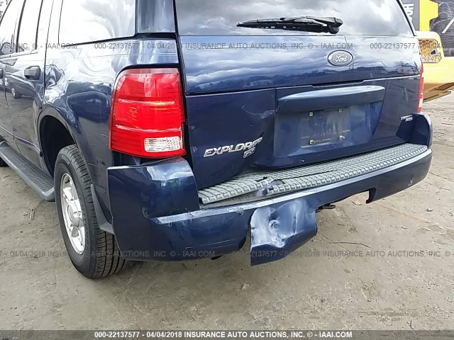 1FMZU73E55UA57589 - 2005 FORD EXPLORER XLT/XLT SPORT/NBX 蓝色 照片 6