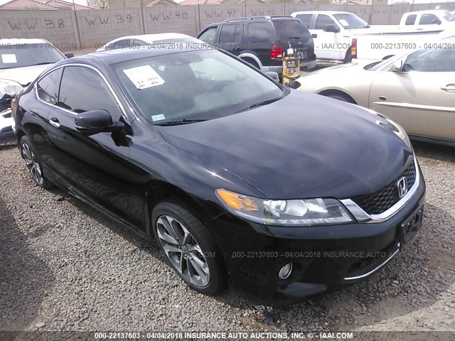 1HGCT2A88EA004398 - 2014 HONDA ACCORD EXL BLACK photo 1