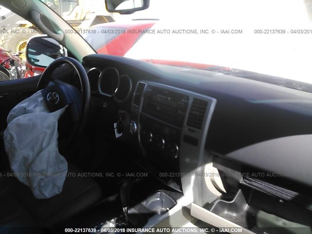 JTEBU17R078080589 - 2007 TOYOTA 4RUNNER LIMITED WHITE photo 5