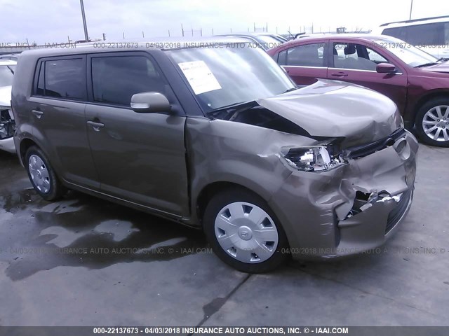 JTLZE4FE2B1120791 - 2011 TOYOTA SCION XB TAN photo 1