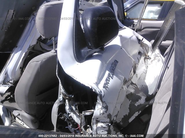 5TEHN72N53Z294411 - 2003 TOYOTA TACOMA DOUBLE CAB WHITE photo 8