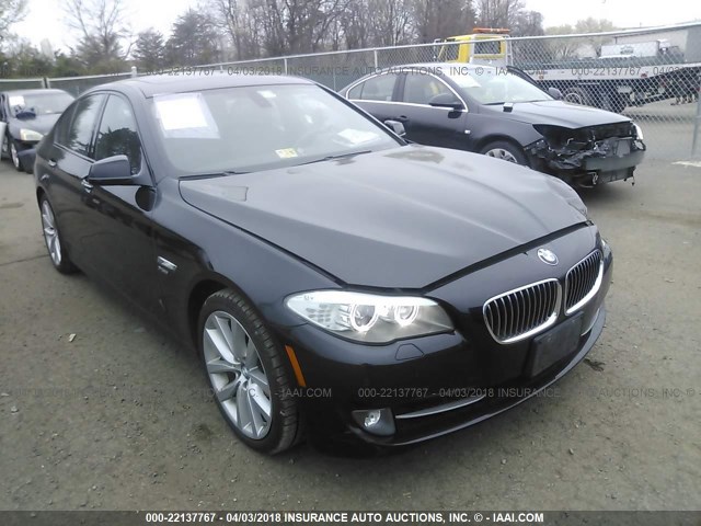WBAFU7C57CDU62399 - 2012 BMW 535 XI Чорний фото 1