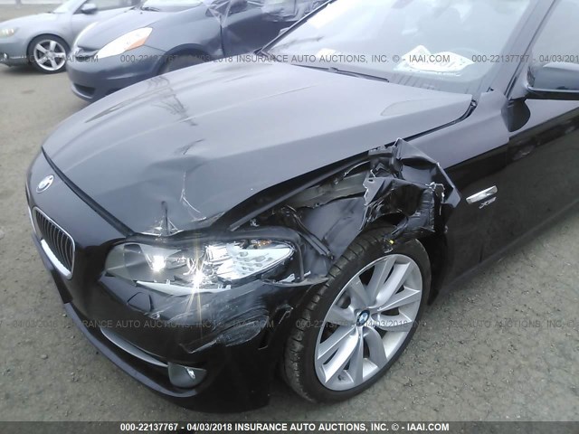 WBAFU7C57CDU62399 - 2012 BMW 535 XI BLACK photo 6