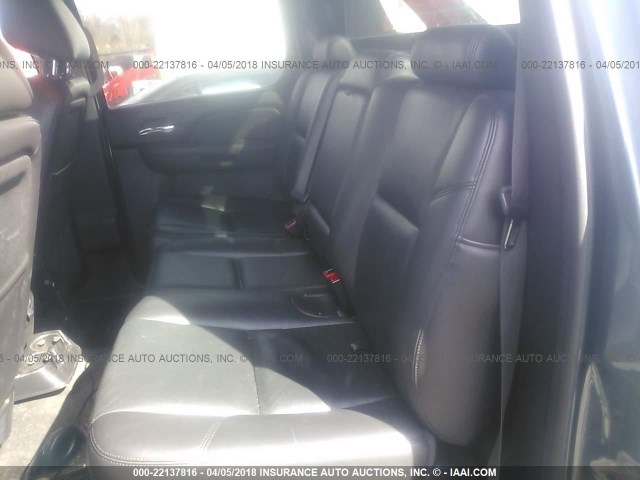 3GNTKGE30BG320699 - 2011 CHEVROLET AVALANCHE LTZ GRAY photo 8