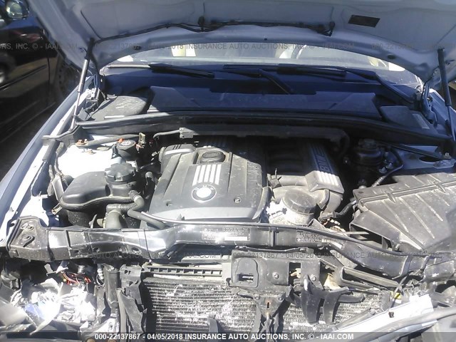 WBAUP93539VF45862 - 2009 BMW 128 I SILVER photo 10