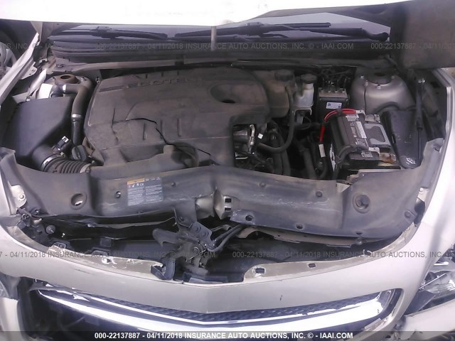 1G1ZC5E12BF242925 - 2011 CHEVROLET MALIBU 1LT 棕色 照片 10