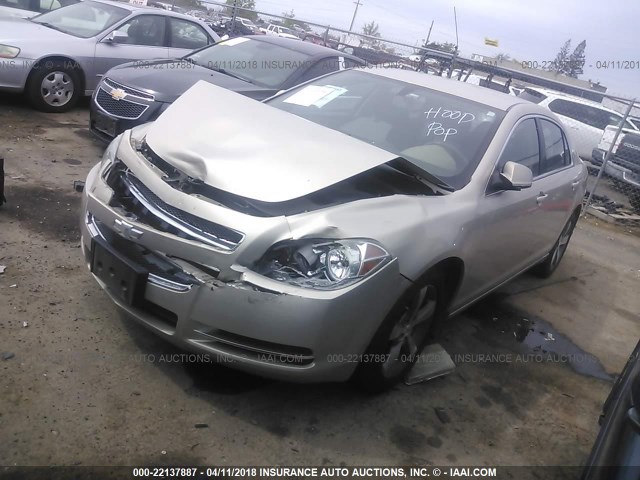 1G1ZC5E12BF242925 - 2011 CHEVROLET MALIBU 1LT 棕色 照片 2