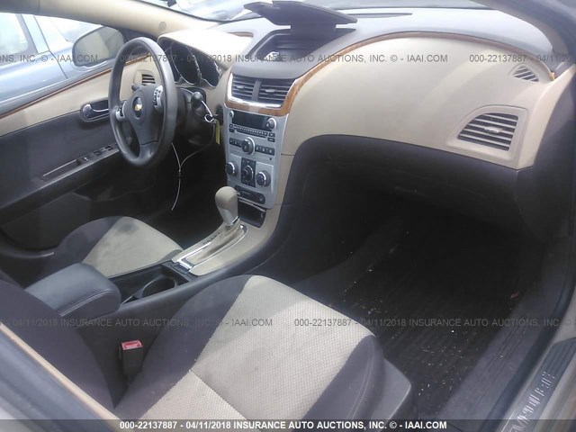 1G1ZC5E12BF242925 - 2011 CHEVROLET MALIBU 1LT 棕色 照片 5