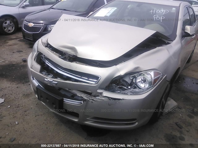 1G1ZC5E12BF242925 - 2011 CHEVROLET MALIBU 1LT 棕色 照片 6