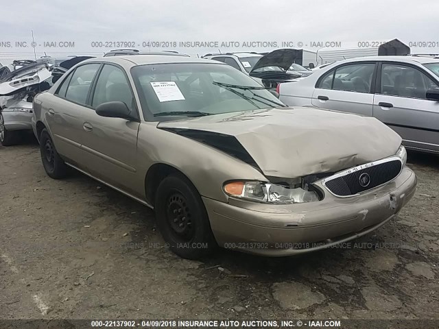 2G4WS52J931214822 - 2003 BUICK CENTURY CUSTOM BEIGE photo 1