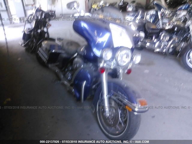 1HD1FCW386Y600196 - 2006 HARLEY-DAVIDSON FLHTCUI BLUE photo 1