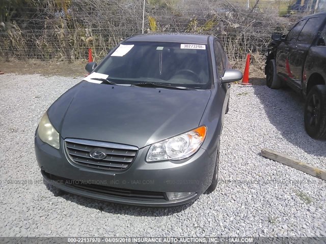 KMHDU46D39U784764 - 2009 HYUNDAI ELANTRA GLS/SE SILVER photo 6