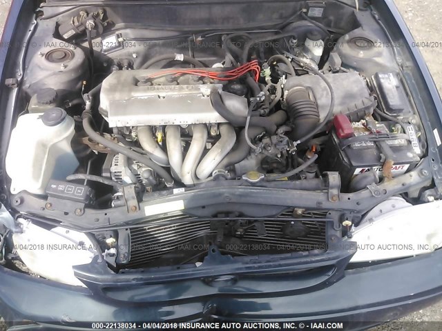 1NXBR12E5XZ161164 - 1999 TOYOTA COROLLA VE/CE/LE GREEN photo 10