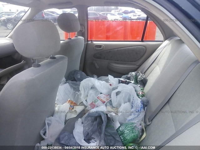 1NXBR12E5XZ161164 - 1999 TOYOTA COROLLA VE/CE/LE 绿色 照片 8