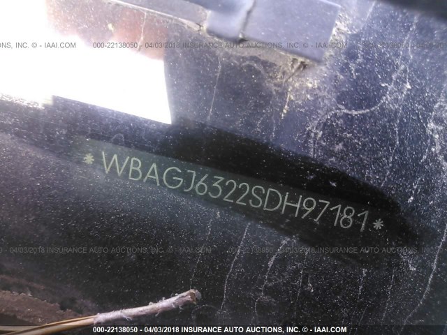 WBAGJ6322SDH97181 - 1995 BMW 740 IL BLACK photo 9