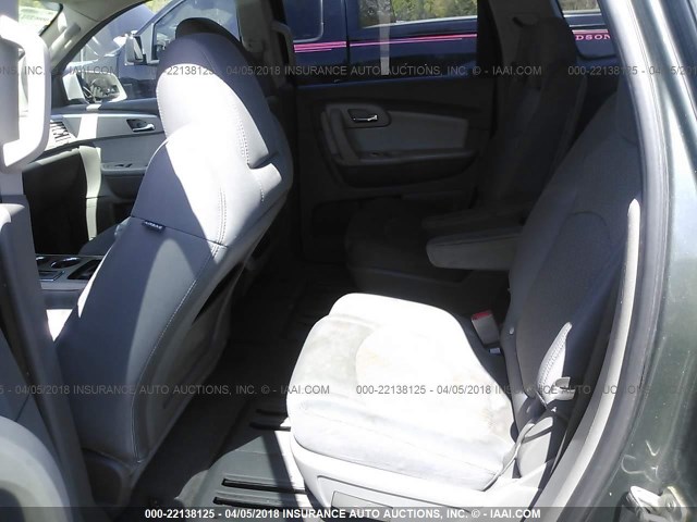 1GNLRFED0AS101151 - 2010 CHEVROLET TRAVERSE LT GRAY photo 8