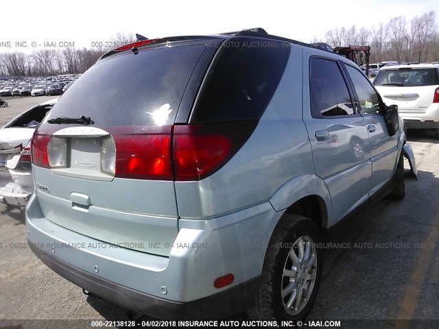 3G5DA03L66S657964 - 2006 BUICK RENDEZVOUS CX/CXL BLUE photo 4