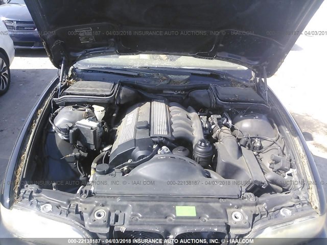 WBADD6328WBW45950 - 1998 BMW 528 I AUTOMATIC BLACK photo 10