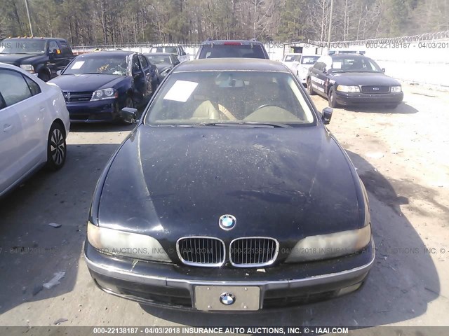 WBADD6328WBW45950 - 1998 BMW 528 I AUTOMATIC BLACK photo 6