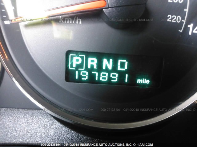 1J8HG48P87C584849 - 2007 JEEP COMMANDER BLACK photo 7