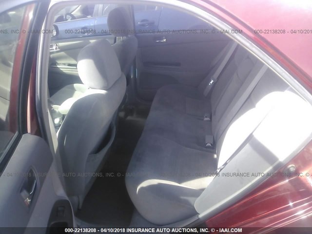 4T1BE32K65U099154 - 2005 TOYOTA CAMRY LE/XLE/SE 栗色 照片 8