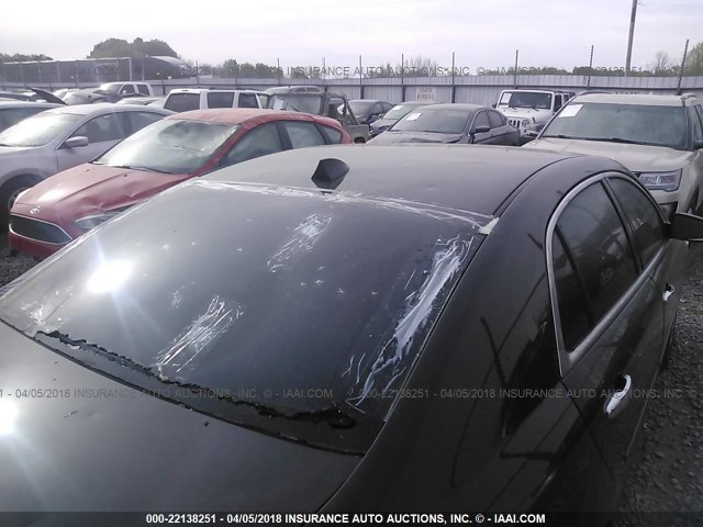 1G1ZC5E04CF315267 - 2012 CHEVROLET MALIBU 1LT BLACK photo 6