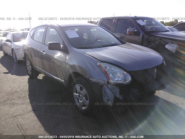 JN8AS5MT6BW568581 - 2011 NISSAN ROGUE S/SV/KROM GRAY photo 1