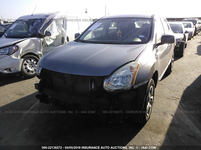 JN8AS5MT6BW568581 - 2011 NISSAN ROGUE S/SV/KROM GRAY photo 2