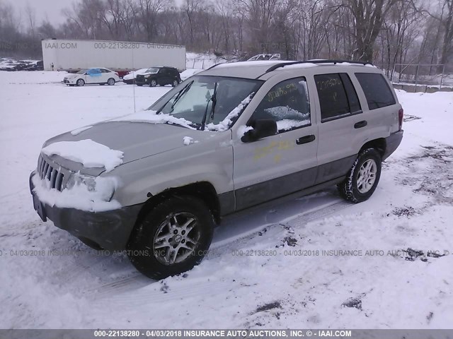 1J4GW48S74C238663 - 2004 JEEP GRAND CHEROKEE LAREDO/COLUMBIA/FREEDOM 锡色 照片 2