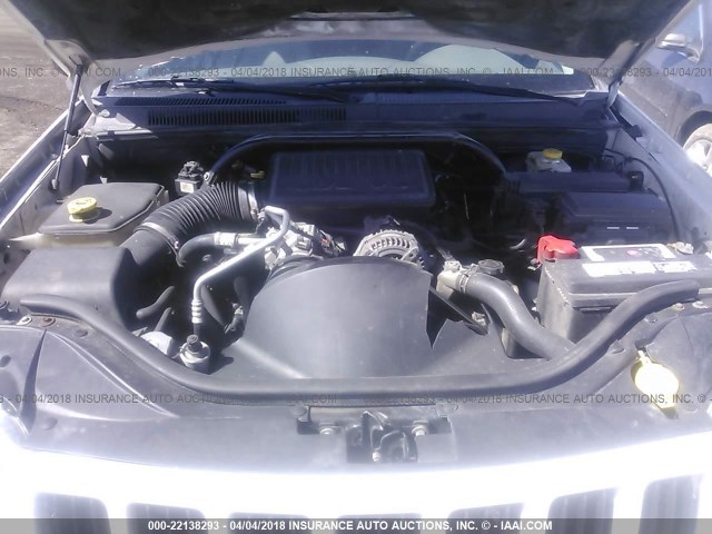 1J4HR48N35C727648 - 2005 JEEP GRAND CHEROKEE LAREDO/COLUMBIA/FREEDOM 白色 照片 10