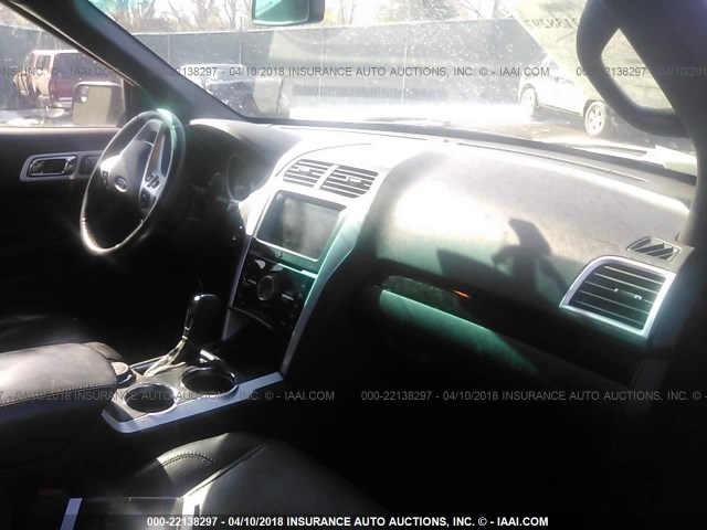 1FM5K8F82DGA67249 - 2013 FORD EXPLORER LIMITED 红色 照片 5