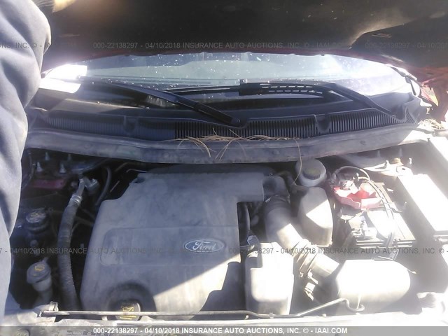 1FM5K8F82DGA67249 - 2013 FORD EXPLORER LIMITED 红色 照片 6